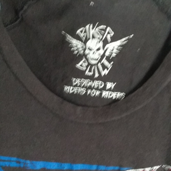 Women's distressed Small H-D - Picture 5 of 7